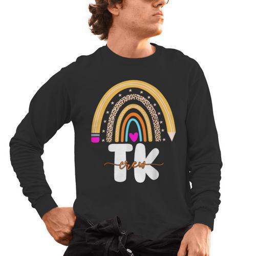 Team TK Transitional Kindergaten TK Crew Squad Teacher Kids Men's Long Sleeve T-Shirt - teacherstshirts.com AU