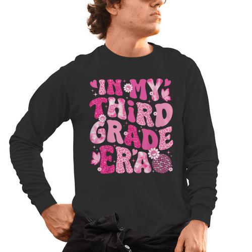 In My Third Grade Era Teachers Women Back To School Girls Men's Long Sleeve T-Shirt - teacherstshirts.com AU