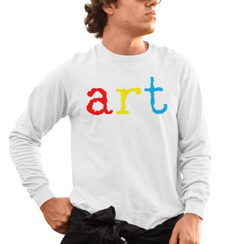 Art Teacher Artists Men's Long Sleeve T-Shirt - teacherstshirts.com
