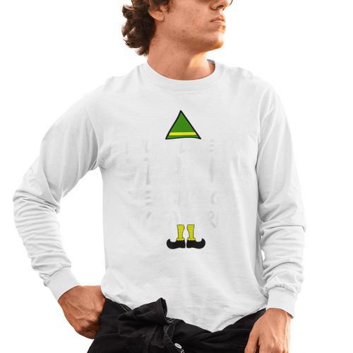 Teacher Christmas Teaching Is My Favorite Men's Long Sleeve T-Shirt - teacherstshirts.com AU