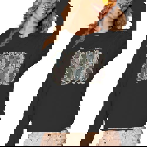 Camo Team 4th Grade Squad Back To School Teacher Kids Boys Women Long Sleeve T-Shirt - teacherstshirts.com