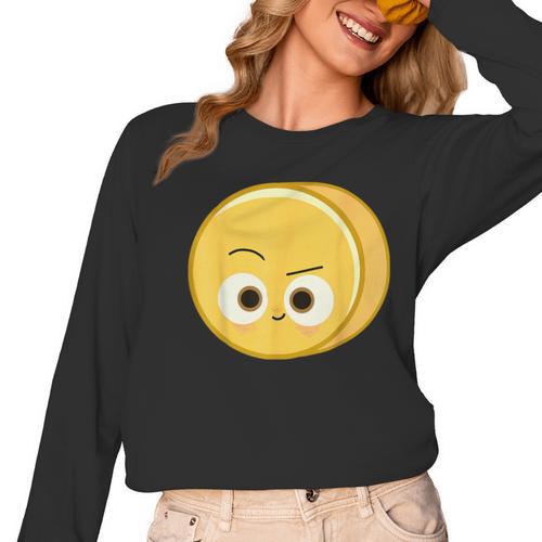 Cute Good Egg Teacher Halloween Costume Group The Big Cheese Women Long Sleeve T-Shirt - teacherstshirts.com UK