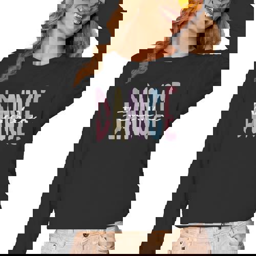 Dance Teacher Appreciation Dance Instructor Dancing Teacher Women Long Sleeve T-Shirt - teacherstshirts.com