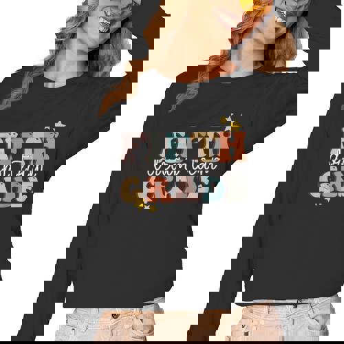 Fifth Grade Dream Team First Day Of 5th Grade Teachers Women Long Sleeve T-Shirt - teacherstshirts.com