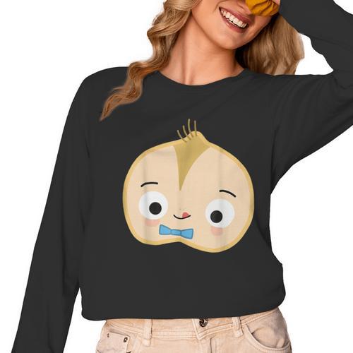 Good Egg Teacher Halloween Costume Group The Cool Bean Women Long Sleeve T-Shirt - teacherstshirts.com UK