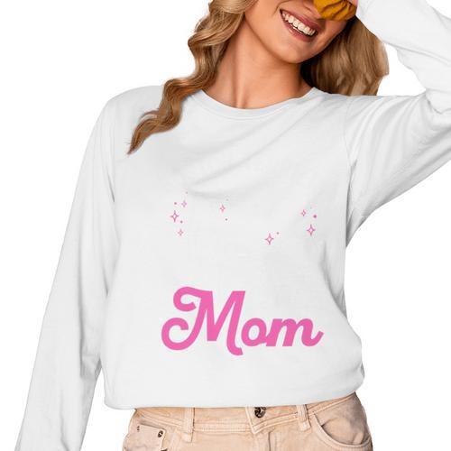 Boston Terrier Mom Women Long Sleeve T-Shirt - Bostonterriersmerch.com