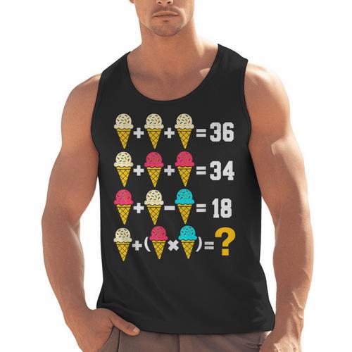 67 Ice Cream Drip Meme Order Of Operations Math Teacher Men Tank Top - teacherstshirts.com