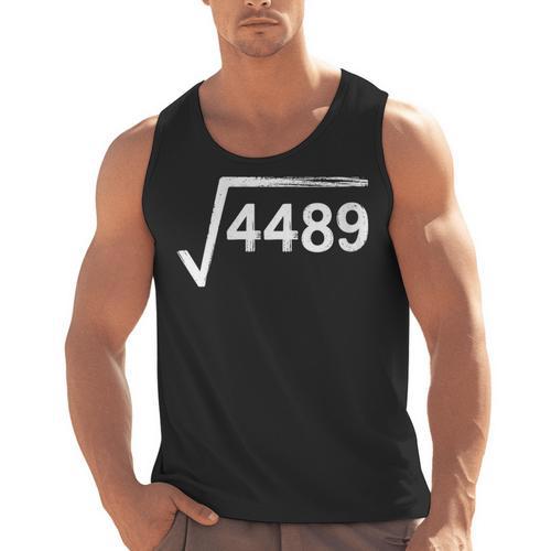 67 Meme Math Teacher Square Root 4489 Men Tank Top - teacherstshirts.com UK