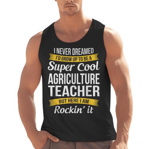 Agriculture Teacher Appreciation AG Teacher Men Tank Top - teacherstshirts.com DE