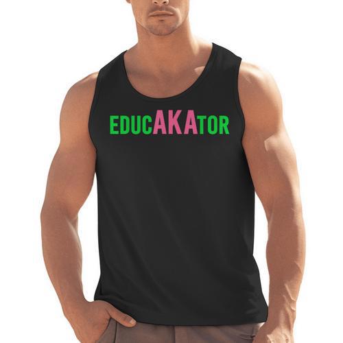 Aka Educator Educators & Teacher Crew School Squad Men Tank Top - teacherstshirts.com DE