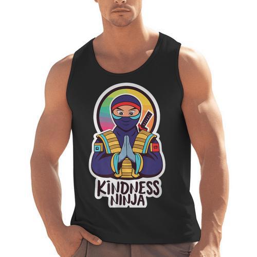 Anti Bullying Kindness Ninja School Teacher Student Men Tank Top - teacherstshirts.com DE
