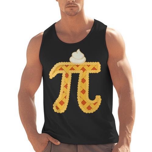 Apple Pi Pie Pun Math Teacher Pi Day 2020 Men Tank Top - teacherstshirts.com AU