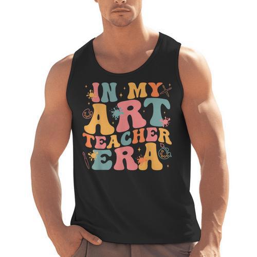 In My Art Teacher Era Artists First Day Of School Women Men Tank Top - teacherstshirts.com