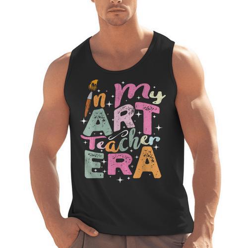In My Art Teacher Era Teaching Future Artist Back To School Men Tank Top - teacherstshirts.com