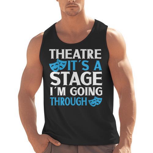 Theater Teacher Drama Teacher Theater Nerd Actor Men Women Kids Men Tank Top - teacherstshirts.com AU