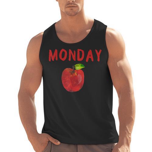 Caterpillar Friday Fruit Kindergarten Teacher Men Women Kids Men Tank Top - teacherstshirts.com AU