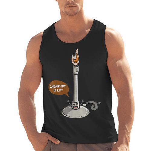 Chemistry Burner Science Lover Biology Chemistry Teacher Men Tank Top - teacherstshirts.com DE