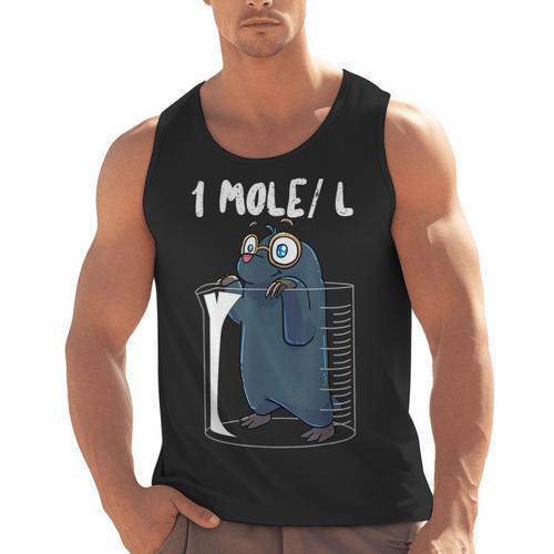 Chemistry Chemist Student Science Teacher Mole Men Tank Top - teacherstshirts.com