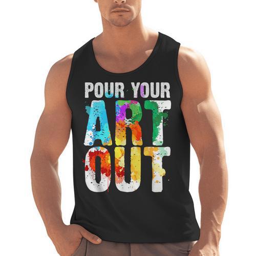 Cool Artist For Men Women Painter Art Teacher Paint Artists Men Tank Top - teacherstshirts.com UK