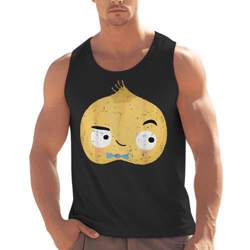 The Cool Bean Good Egg Teacher Halloween Costume Food Group Men Tank Top - teacherstshirts.com AU