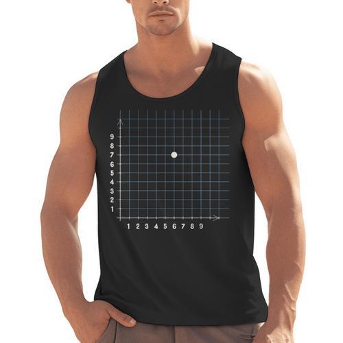 Coordinate 67 Math Teacher Math Joke Men Tank Top - teacherstshirts.com