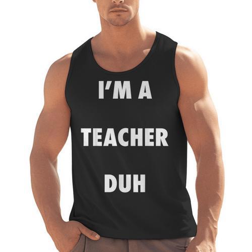 Easy Halloween Teacher Costume Shirt For Men Women Kids Men Tank Top - teacherstshirts.com