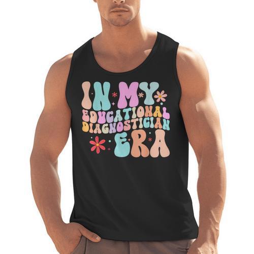 In My Educational Diagnostician Era Learning Support Teacher Men Tank Top - teacherstshirts.com