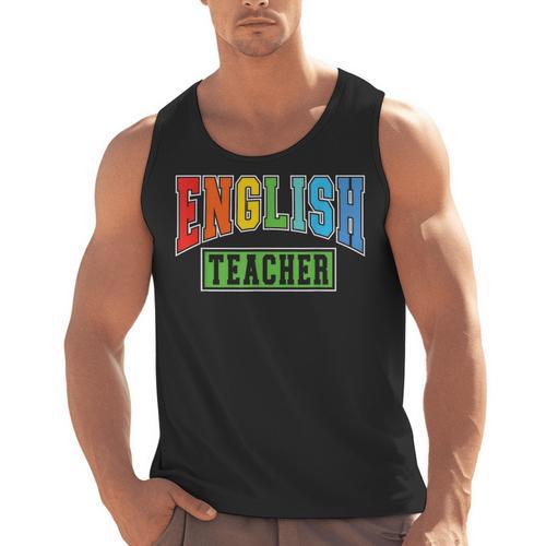 English Teacher Men Women Grammar Class English Teacher Men Tank Top - teacherstshirts.com AU