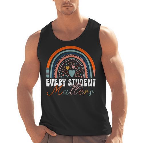 Every Student Matters Paraprofessional Support Teacher Men Tank Top - teacherstshirts.com UK
