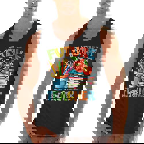 Future Teacher Costume For Kids Back To School Boy Girl Men Tank Top - teacherstshirts.com