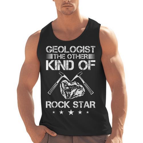 Geology Outfit Geology Teacher Geology Department Geologist Men Tank Top - teacherstshirts.com AU