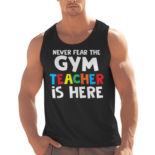 Gym Teacher Back To School Teacher Shirts For Men Women Girls Kids Men Tank Top - teacherstshirts.com UK