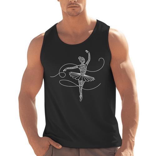 Halloween Ballet Mummy Ballerina Spooky Dance Teacher Women Men Tank Top - teacherstshirts.com
