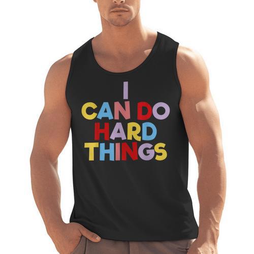 I Can Do Hard Things Teacher Inspiration Do Hard Things Men Tank Top - teacherstshirts.com CA