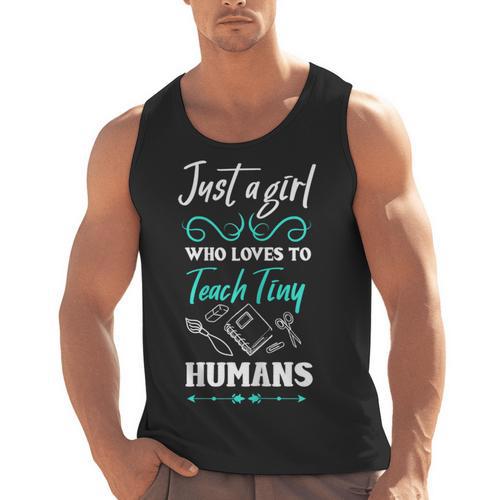 Kindergarten Teacher Shirt Humor Preschool Teacher Men Tank Top - teacherstshirts.com AU