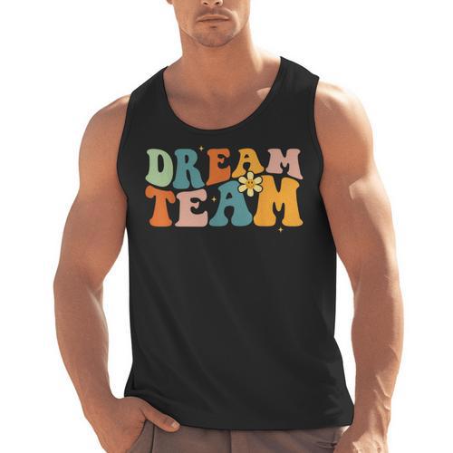 Last Day Of School Back To School Dream-Team Teacher Kids Men Tank Top - teacherstshirts.com AU