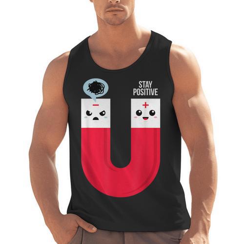 Magnet Science Pun T-Shirt For Geeks Science Teachers Men Tank Top - teacherstshirts.com AU