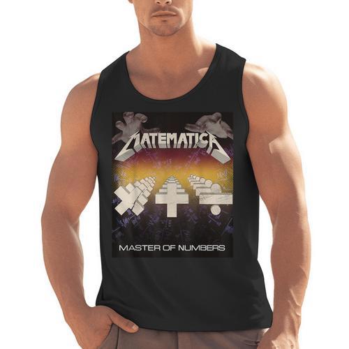 Matematica Master Of Numbers Math Teachers Puppets Parody Men Tank Top - teacherstshirts.com