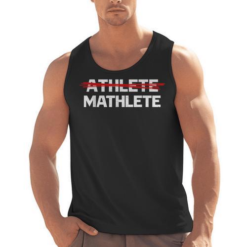 Mathlete For Math Team Students Algebra Math Teacher Men Tank Top - teacherstshirts.com DE