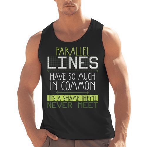 Nerdy Math Lovers Geometry Pun Mathematics Teachers Men Tank Top - teacherstshirts.com UK