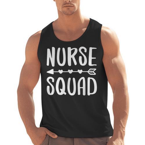Nurse Squad Shirt Teacher Student Nursing Team For Men Women Girls Kids Men Tank Top - teacherstshirts.com