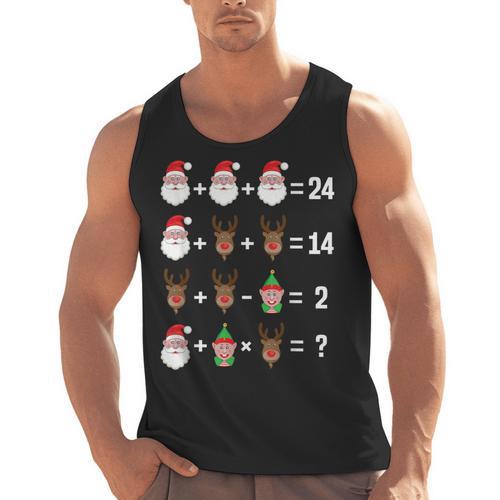 Order Of Operations Math Teacher Christmas Men Tank Top - teacherstshirts.com