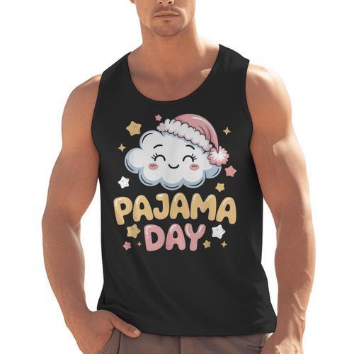 Pajama Day School Spirit Week Fun Cloud Teacher Men Tank Top - teacherstshirts.com AU
