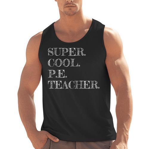 PE Teacher Appreciation Men Tank Top - teacherstshirts.com