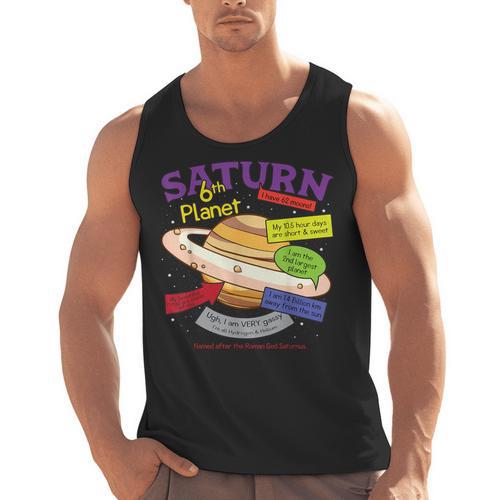 Perfect Planets Teachers Shirts Saturn For Solar System Men Tank Top - teacherstshirts.com