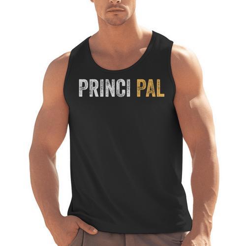 Principal School Teacher Friend Men Women Men Tank Top - teacherstshirts.com UK