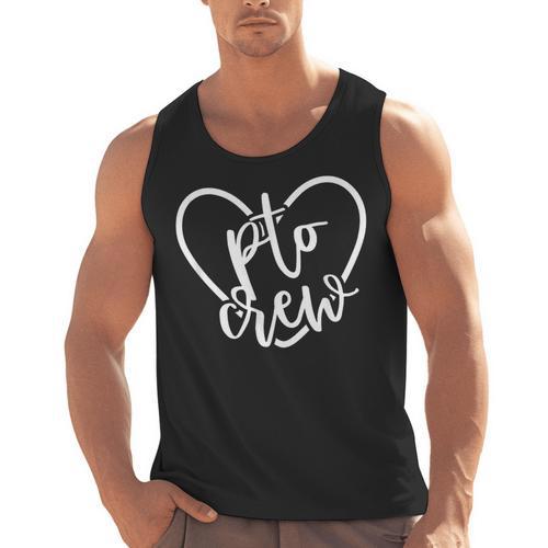PTO Crew Back To School Matching Group Parent Teacher Men Tank Top - teacherstshirts.com AU