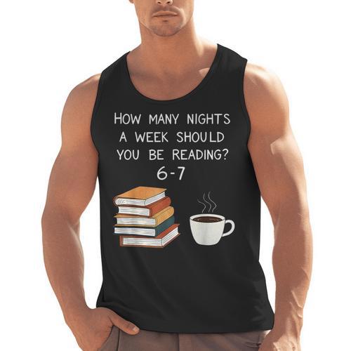 Reading 67 Six Seven Meme English Teacher Book Lover Men Tank Top - teacherstshirts.com UK