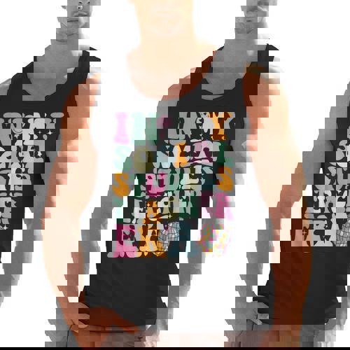 In My Social Studies Teacher Era Cute Social Studies Teacher Men Tank Top - teacherstshirts.com