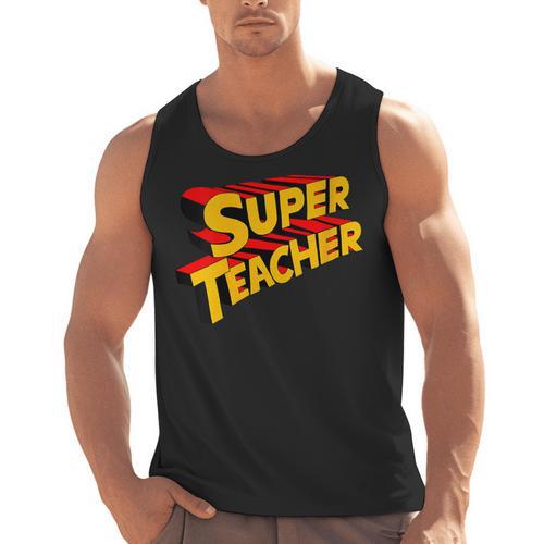 Super Teacher SuperTeacher Men Tank Top - teacherstshirts.com